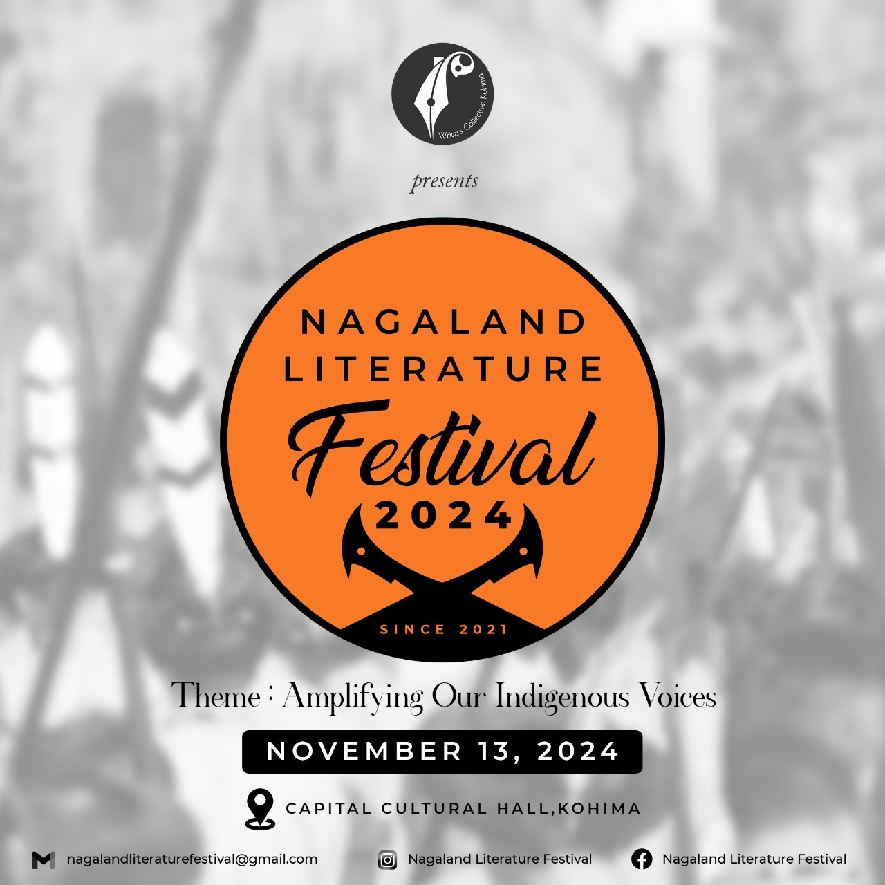 Celebrating Indigenous Narratives at the 4th Edition of the Nagaland Literature Festival 2024